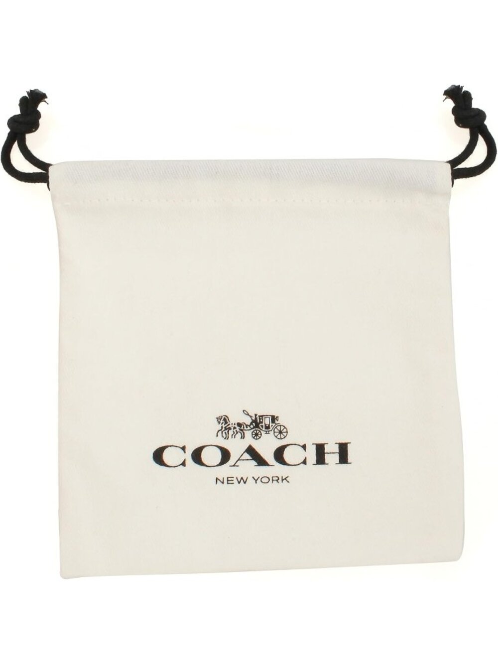 Coach Women's Crystal Quilted Huggie Earring Gold Tone Crystal Designer Boutique - Picture 5 of 5